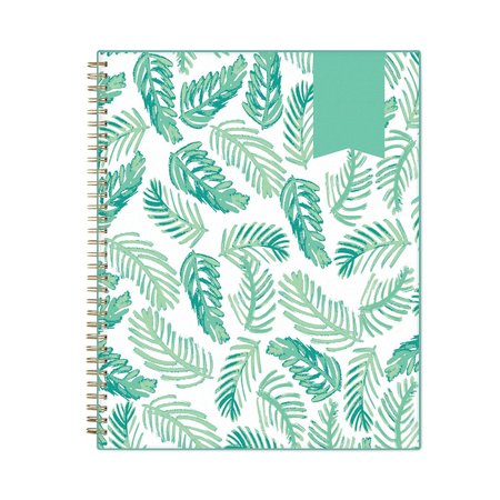 BLUE SKY Academic Year Weekly/Monthly Frosted Planner, Palms Artwork, 11x8.5, 12-Month (July-June): 2022-2023 137891